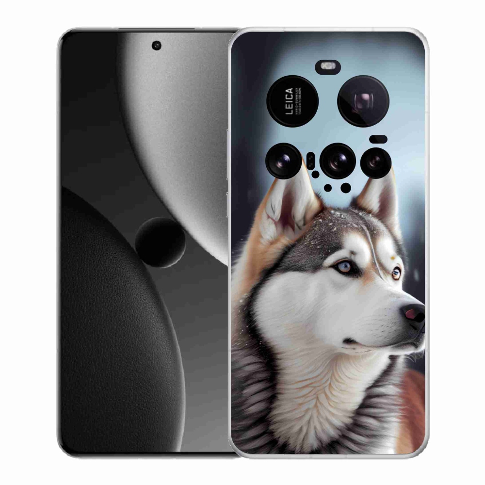 Gél borítás mmCase a Xiaomi 15 Ultra készülékhez - Szibériai Husky