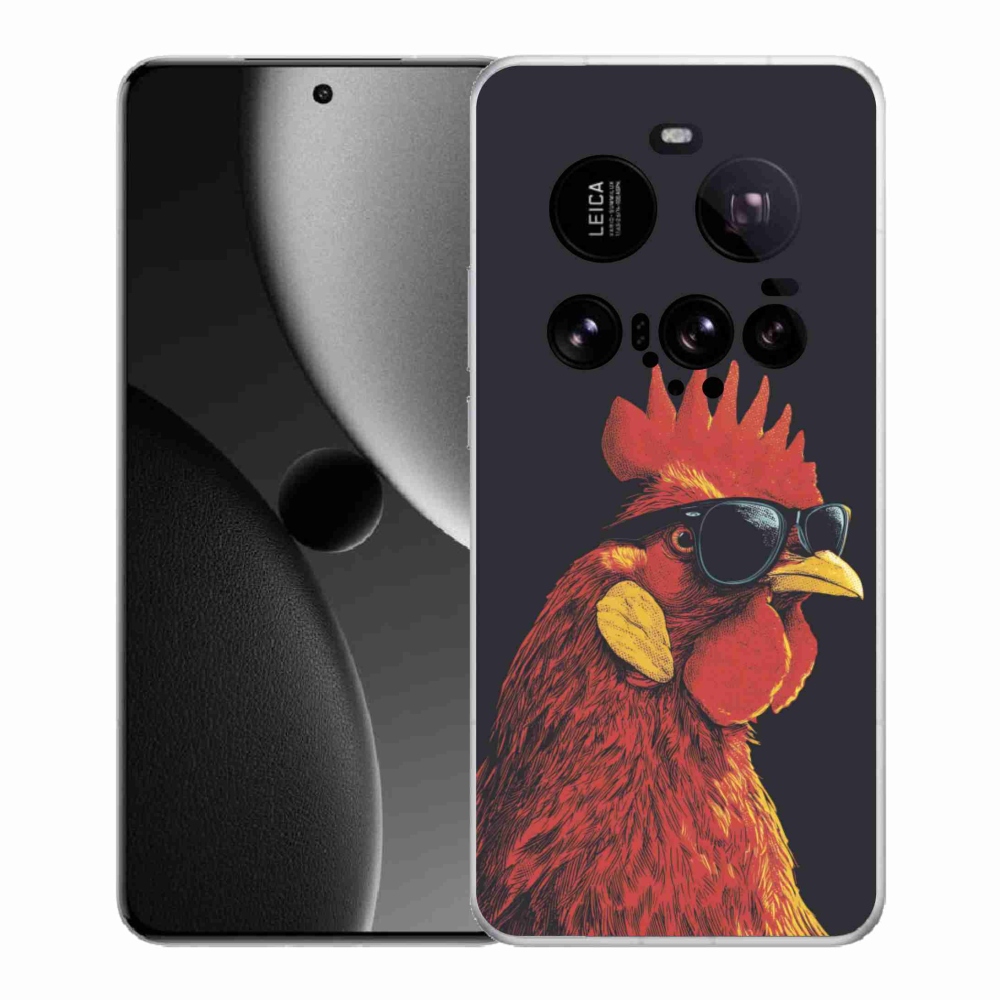 Gél borítás mmCase a Xiaomi 15 Ultra számára - stílusos kakas
