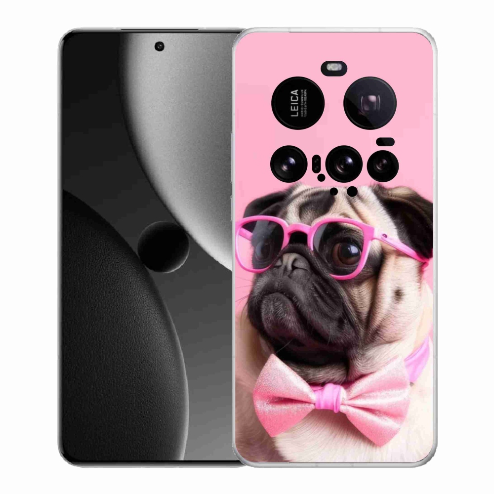 Gél borítás mmCase a Xiaomi 15 Ultra számára - stílusos mopsz