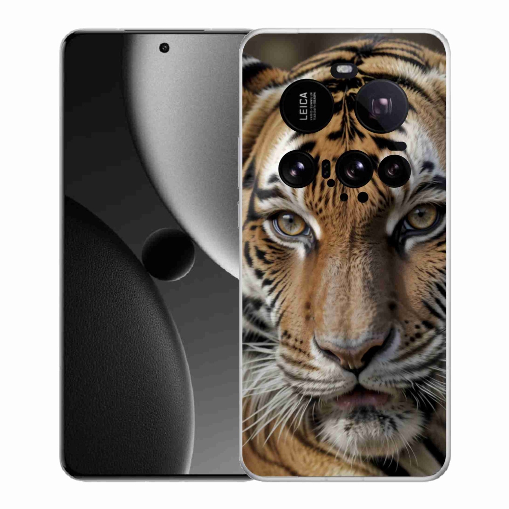 Gél borítás mmCase a Xiaomi 15 Ultra számára - tigris nézet