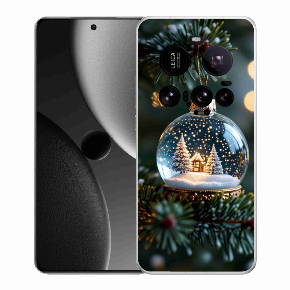 Gél borítás mmCase a Xiaomi 15 Ultra számára - Karácsonyi golyók 2