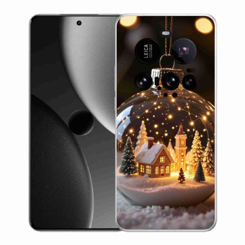 Gél borítás mmCase a Xiaomi 15 Ultra számára - Karácsonyi golyók 3