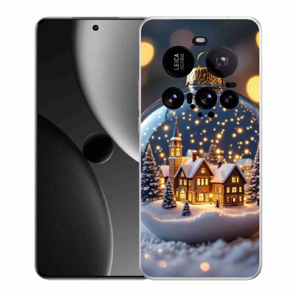 Gél borító mmCase a Xiaomi 15 Ultra számára - Karácsonyi golyók 4