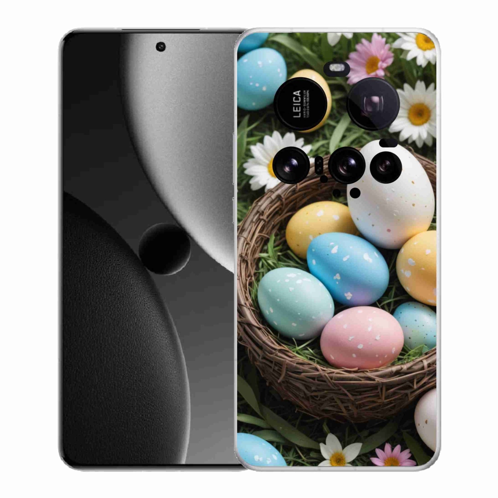 Gél borítás mmCase a Xiaomi 15 Ultra számára - Húsvéti tojások 2