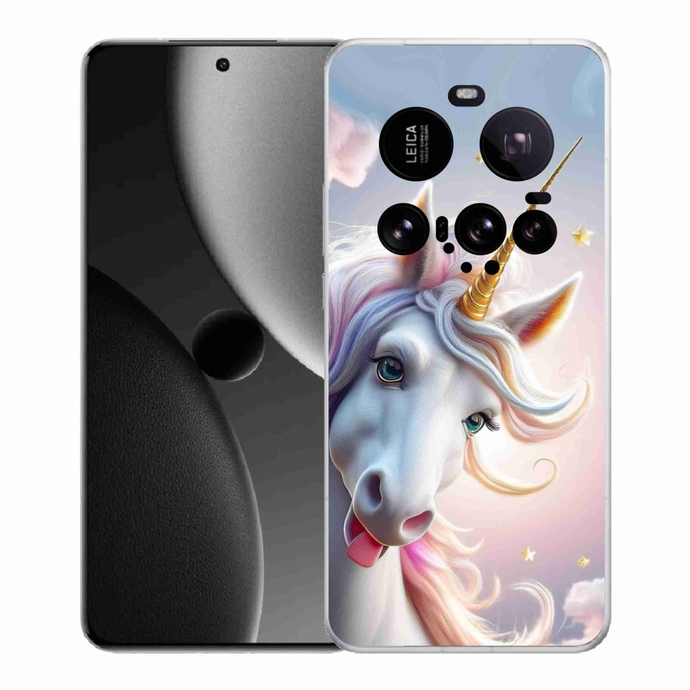 Gél borítás mmCase a Xiaomi 15 Ultra - vidám egyszarvúhoz
