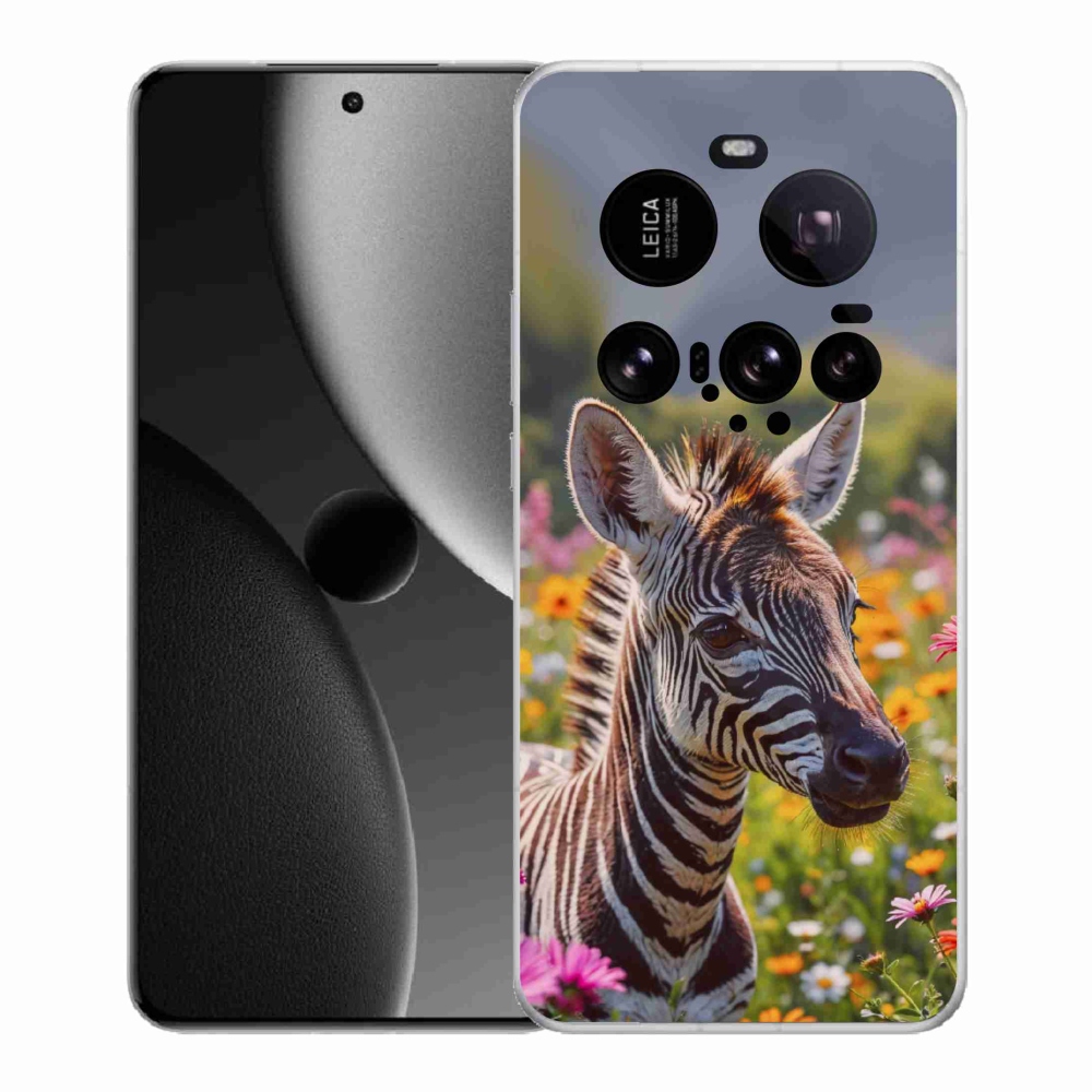 Gél borító mmCase a Xiaomi 15 Ultra számára - zebra a réten