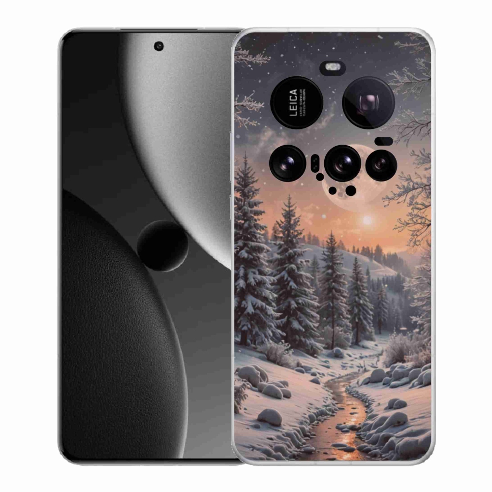Gél borítás mmCase a Xiaomi 15 Ultra - téli táj 2