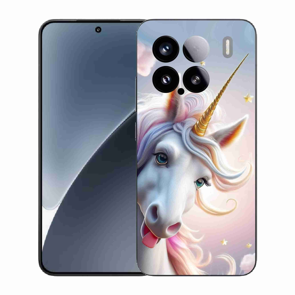 Gél borító mmCase a Xiaomi 15-öshöz - vidám egyszarvú