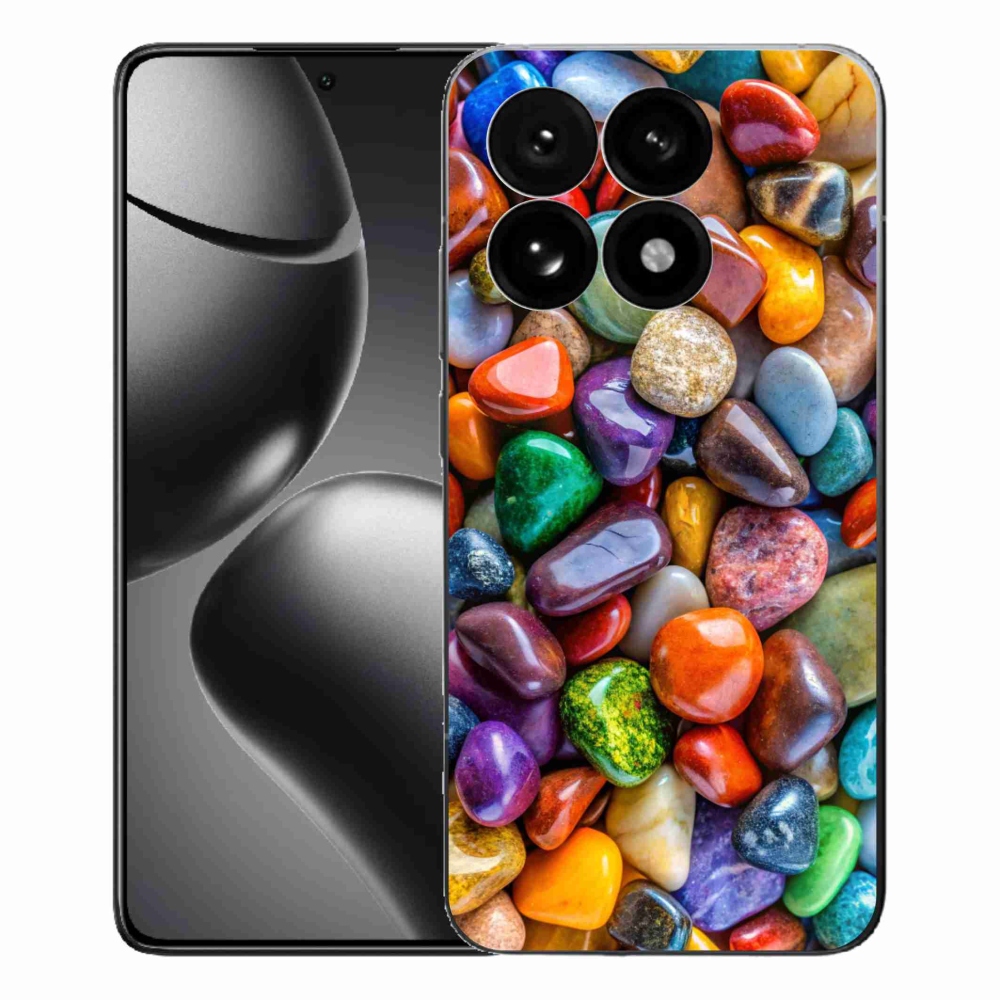 Gél borítás mmCase a Xiaomi 15T-hez - színes strasszkövek