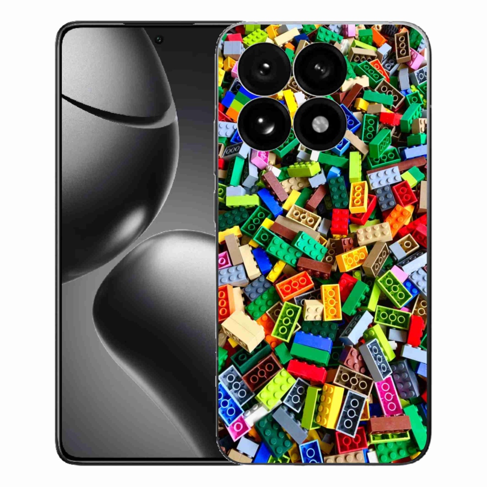 Gél borítás mmCase a Xiaomi 15T-hez - színes építőelemek