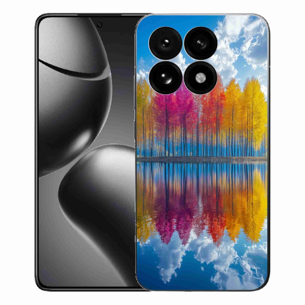 Gél borító mmCase a Xiaomi 15T-hez - színes fák