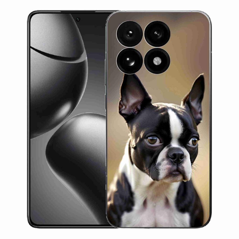 Gél borítás mmCase a Xiaomi 15T-hez - Boston Terrier