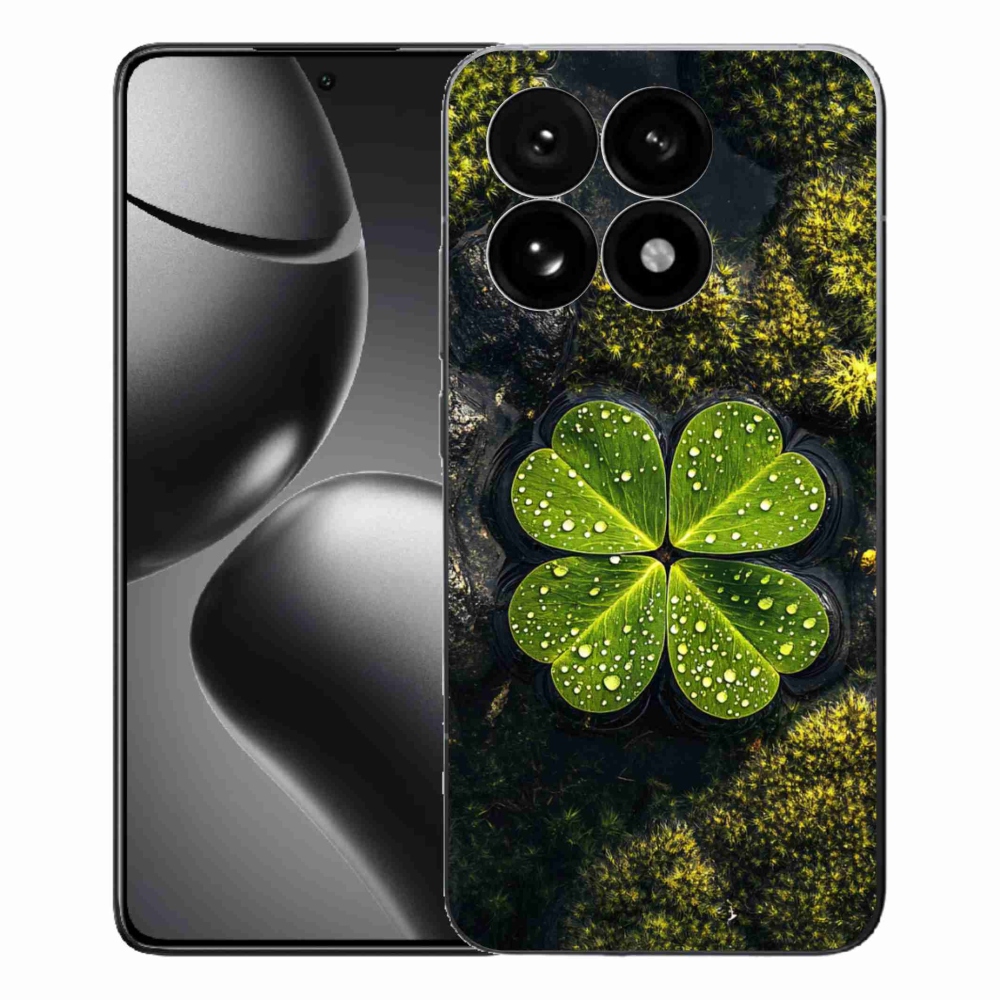 Gél borító mmCase a Xiaomi 15T-hez - négylevelű lóhere