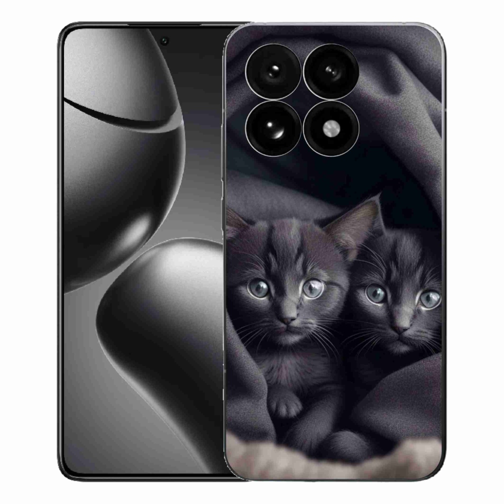 Gél borítás mmCase a Xiaomi 15T-hez - cat duo