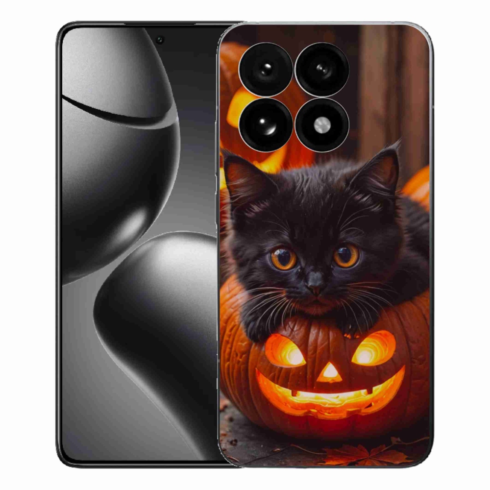 Gél borítás mmCase a Xiaomi 15T-hez - cica és tök