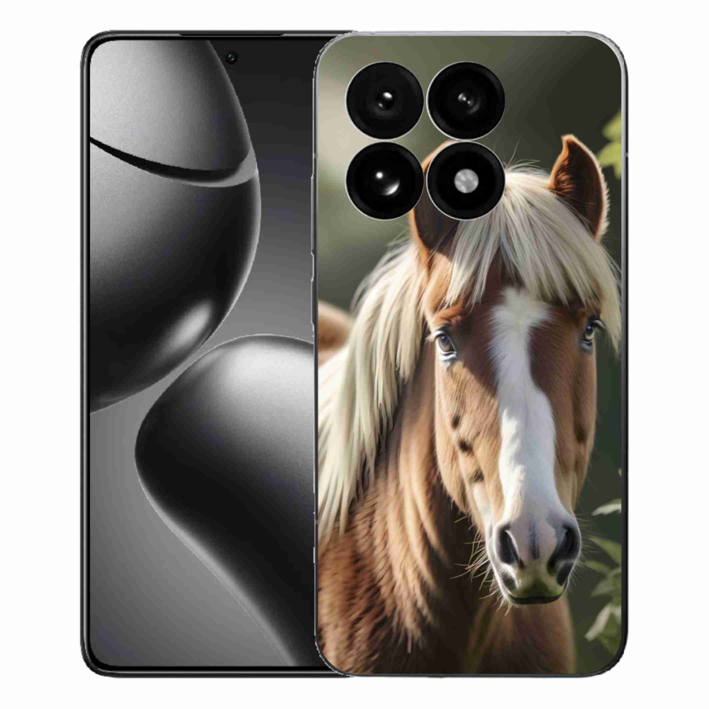 Gél borítás mmCase a Xiaomi 15T-hez - ló könnyű sörénnyel