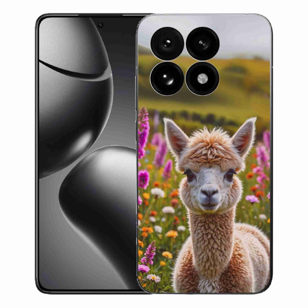 Gél borítás mmCase a Xiaomi 15T-hez - láma a réten