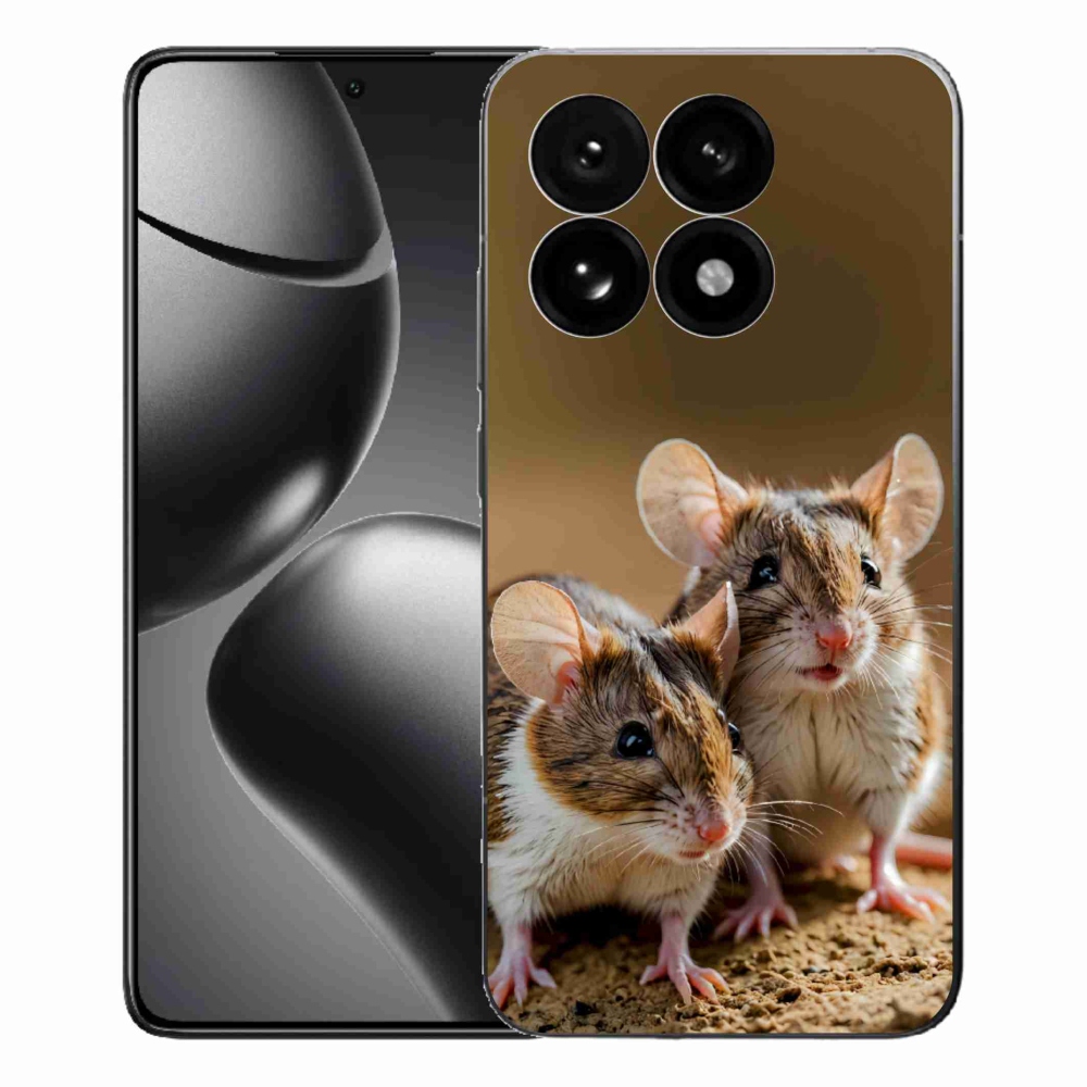 Gél borító mmCase a Xiaomi 15T-hez - egér duó