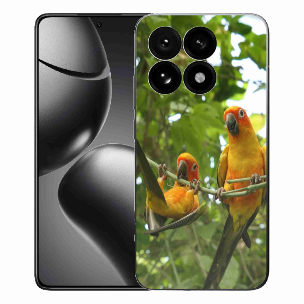 Gél borítás mmCase a Xiaomi 15T-hez - papagájok aratingy