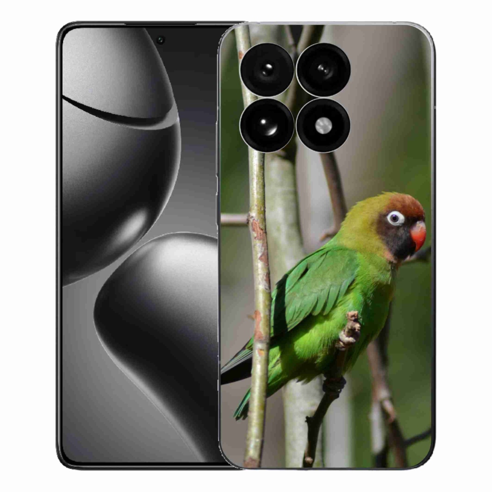Gél borítás mmCase a Xiaomi 15T-hez - papagáj agapornis