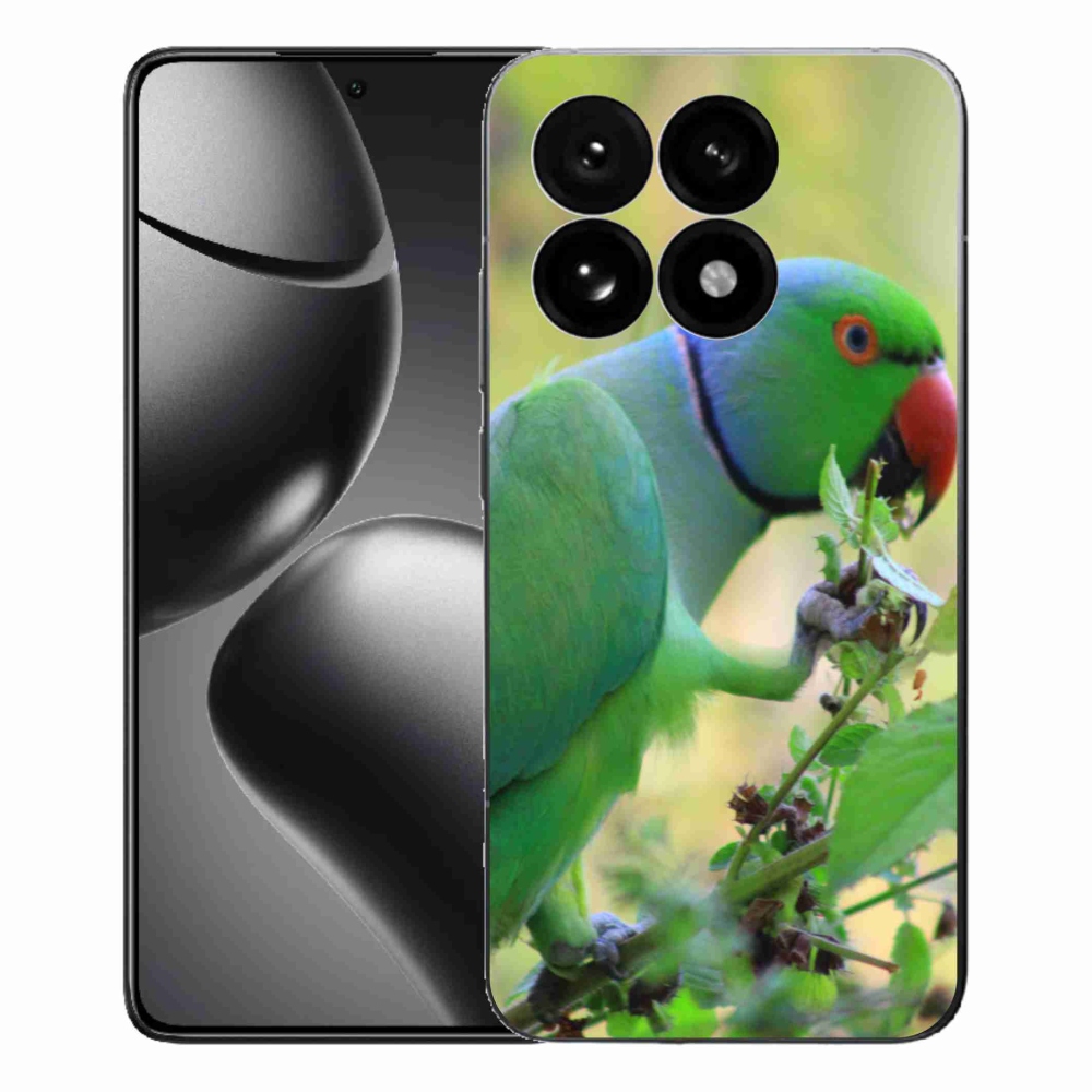 Gél borítás mmCase a Xiaomi 15T-hez - papagáj alexandr