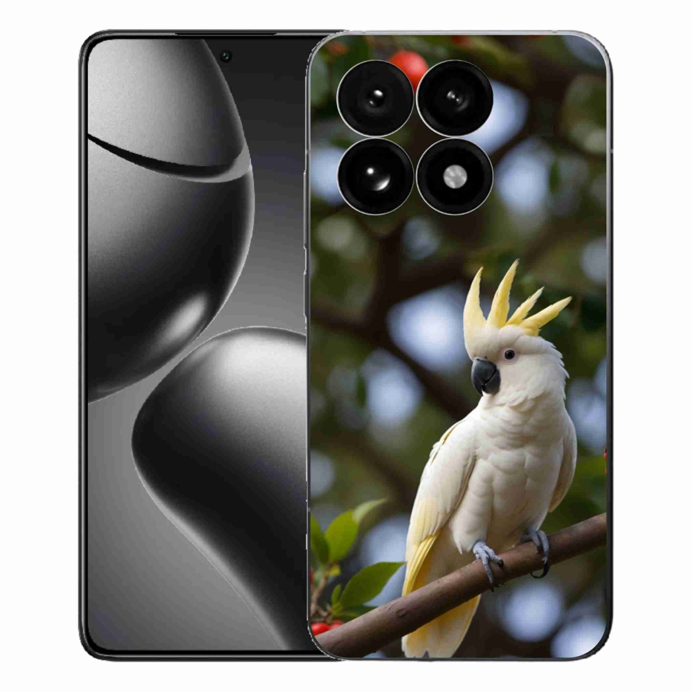 Gél borítás mmCase a Xiaomi 15T-hez - papagáj kakadu 3