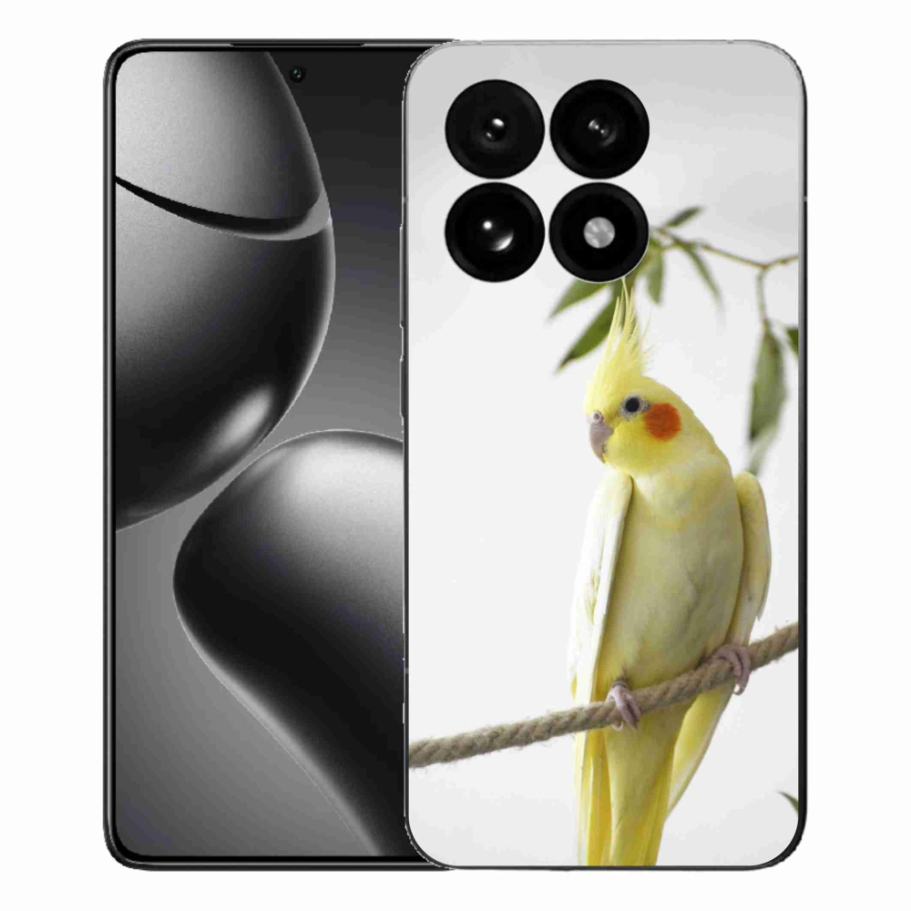 Gél borító mmCase a Xiaomi 15T - papagáj korela chocholatá