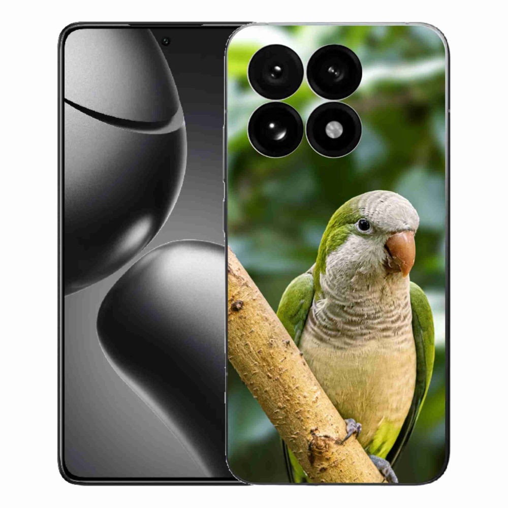 Gél borítás mmCase a Xiaomi 15T-hez - papagáj