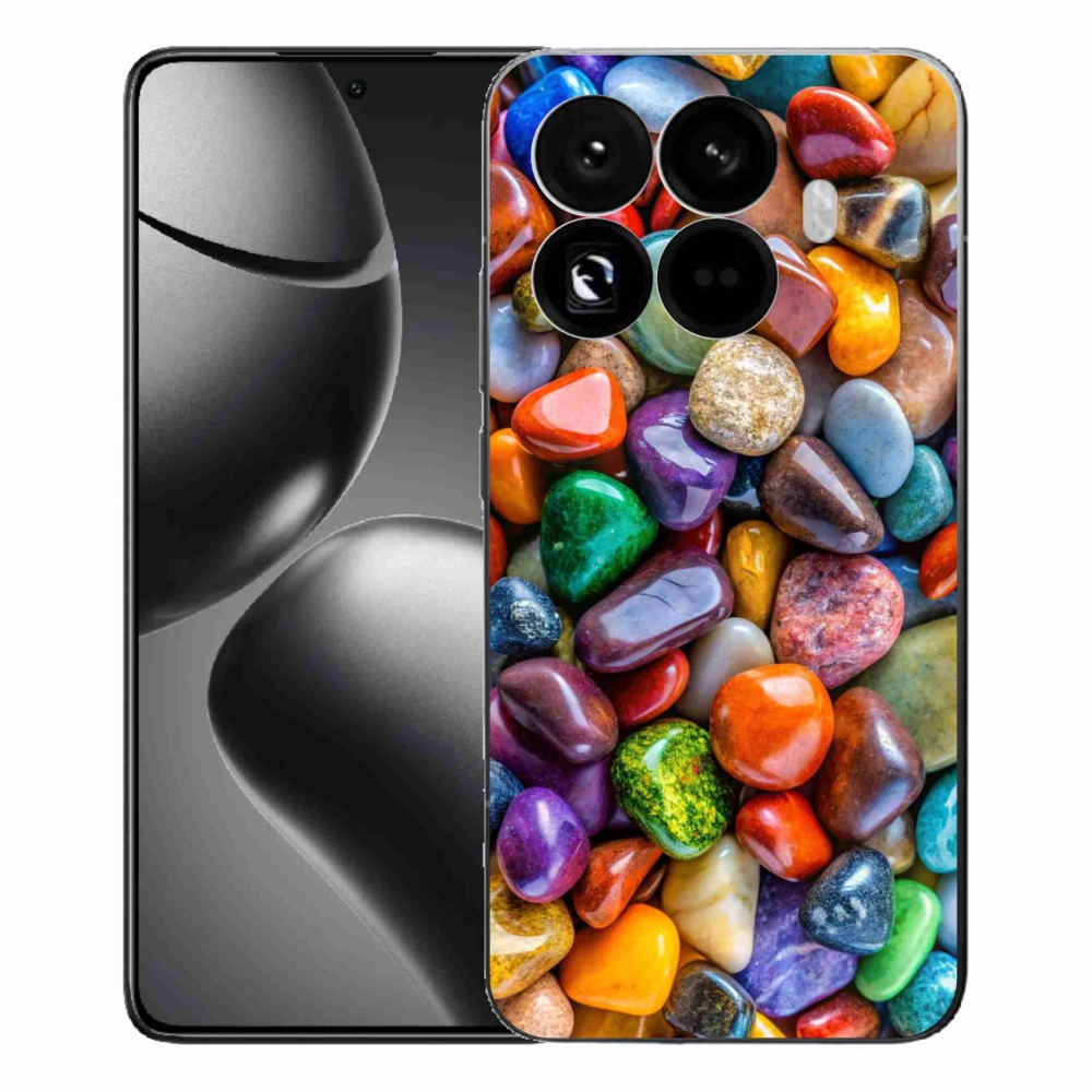 Gél borítás mmCase a Xiaomi 15T Pro számára - színes strasszkövek
