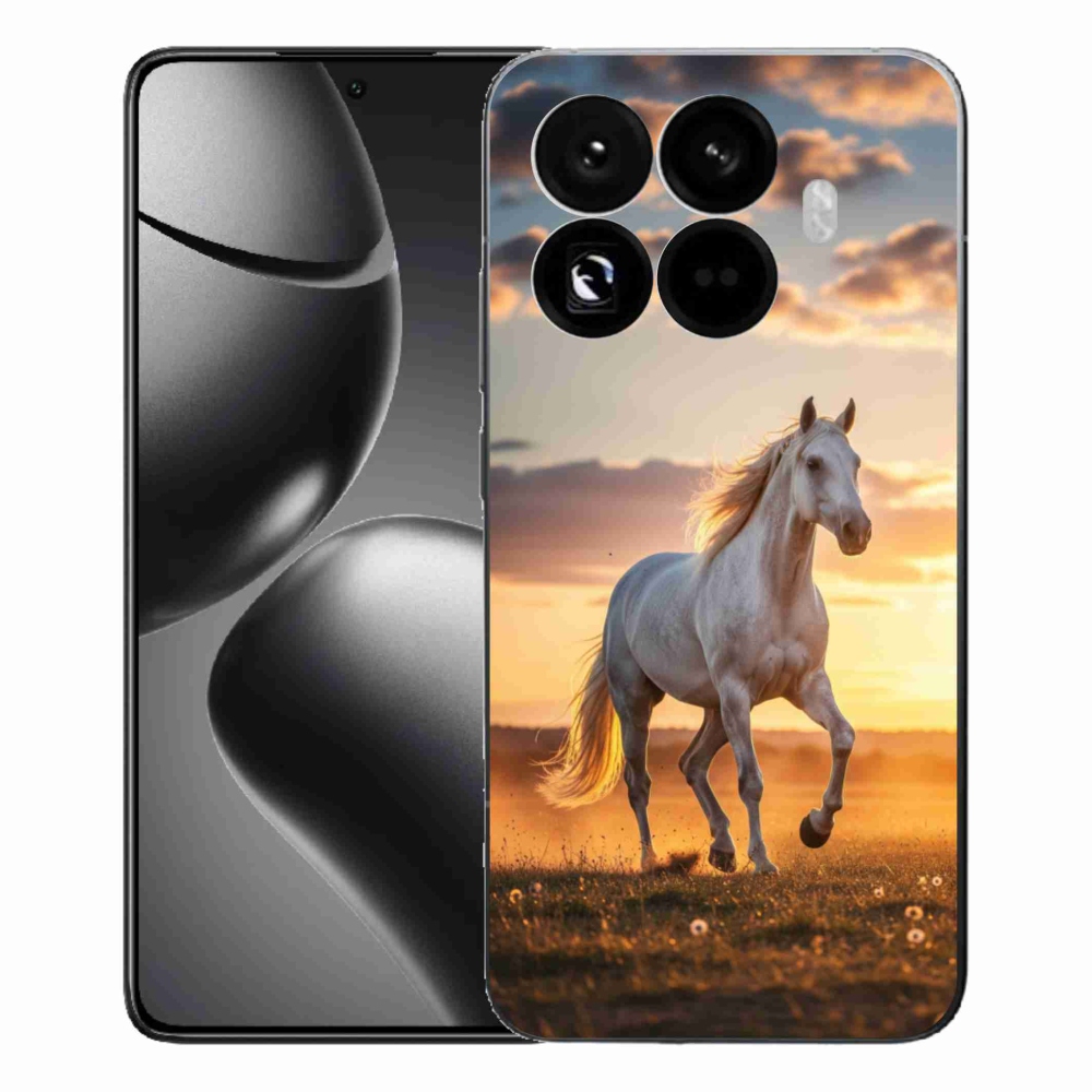 Gél borító mmCase a Xiaomi 15T Pro - futó fehér ló 2