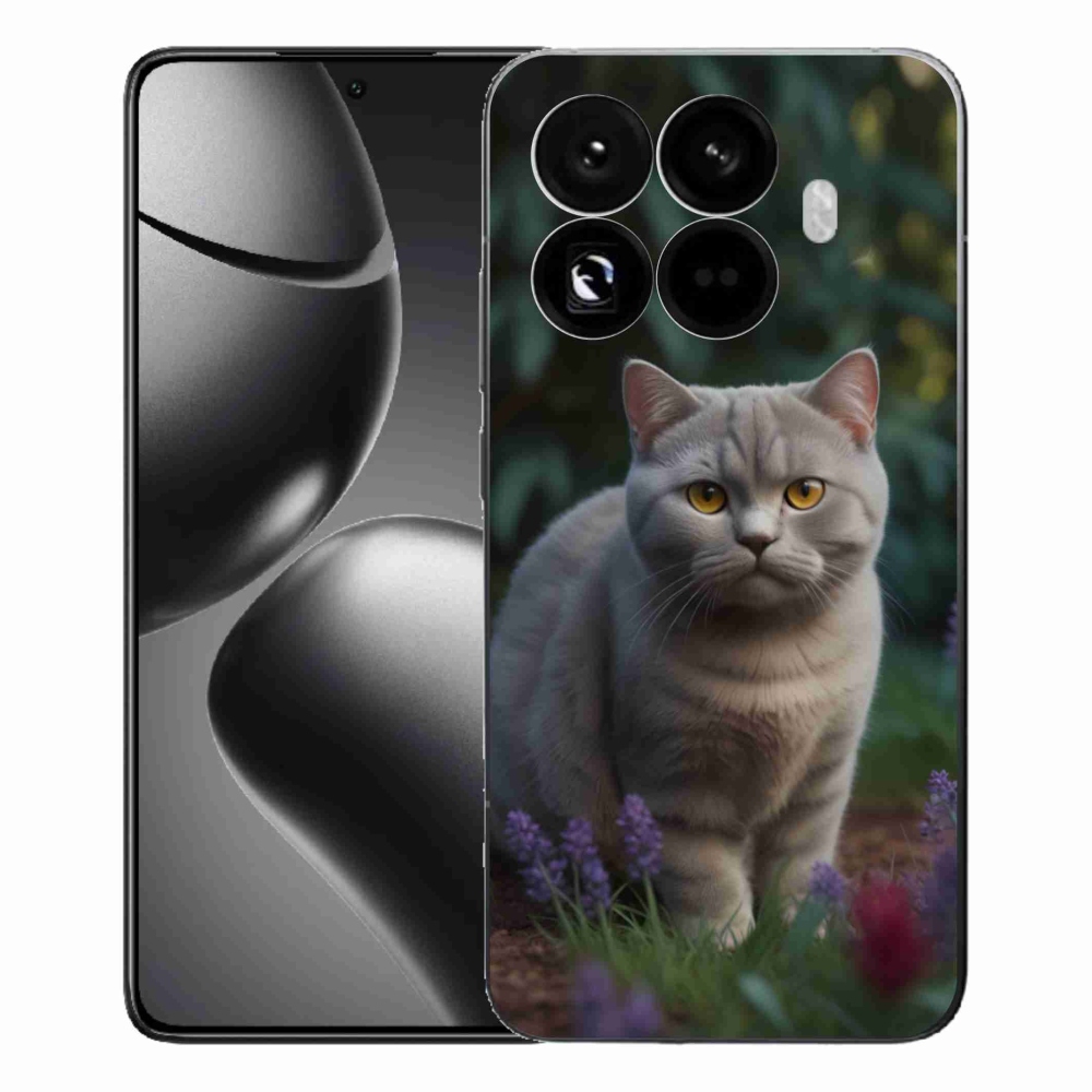 Zselés borítás mmCase a Xiaomi 15T Pro számára - brit macska