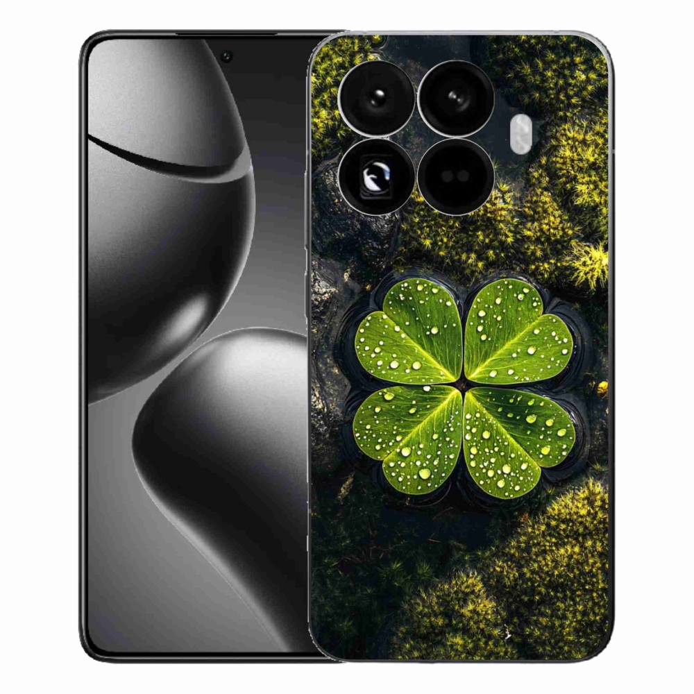 Gél borítás mmCase a Xiaomi 15T Pro számára - négylevelű lóhere