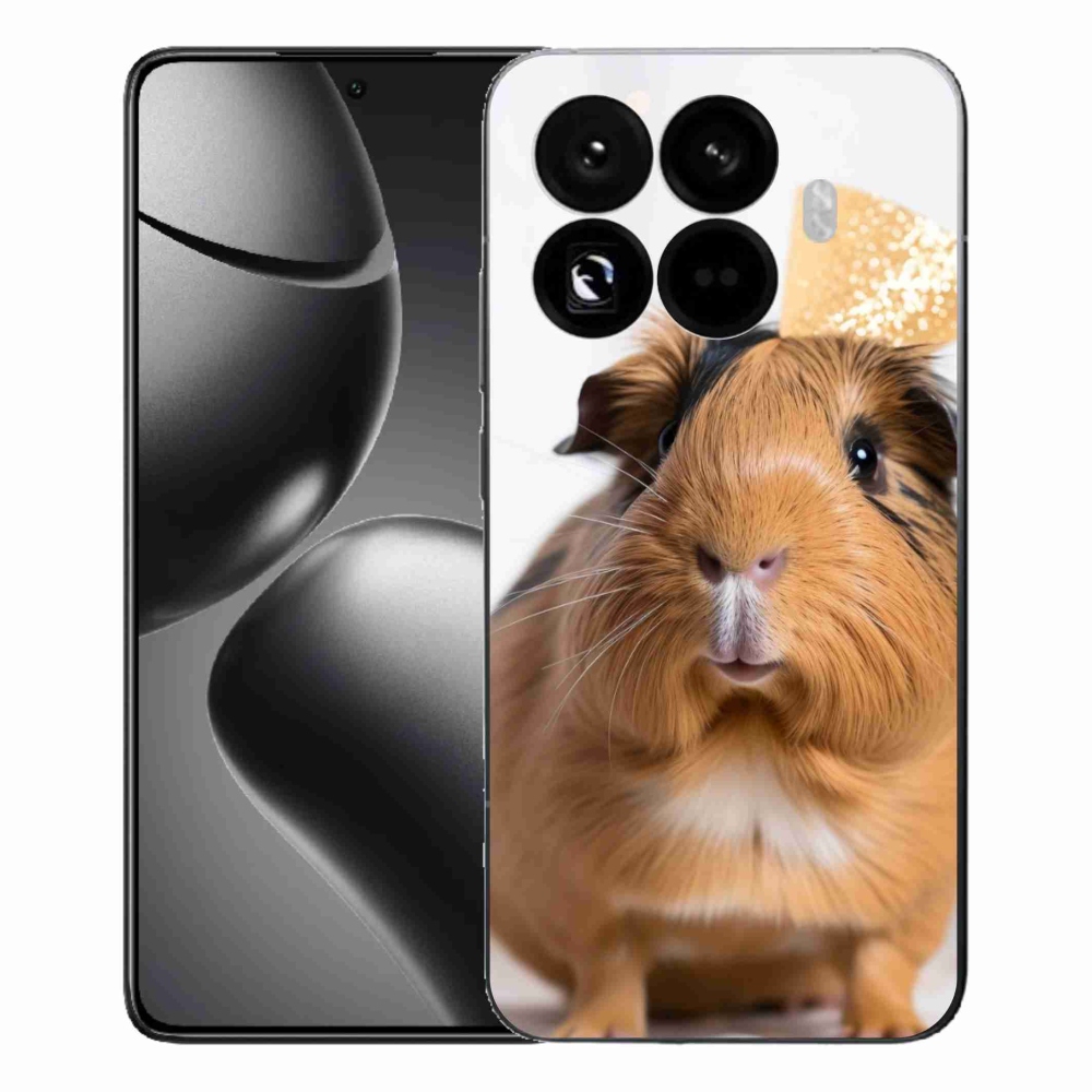 Gél borítás mmCase a Xiaomi 15T Pro számára - barna tengerimalac