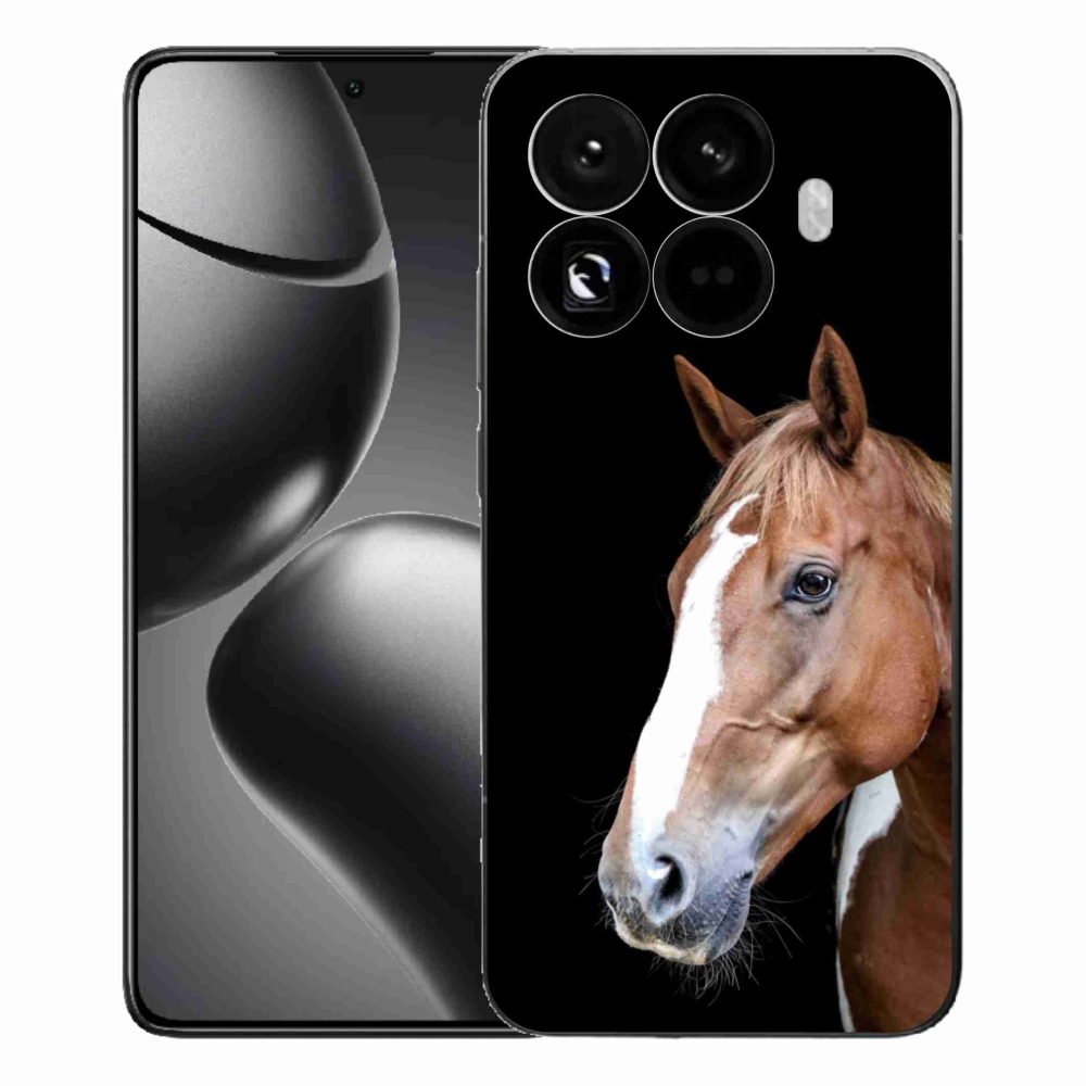 Zselés borítás mmCase a Xiaomi 15T Pro-hoz - barna ló 3