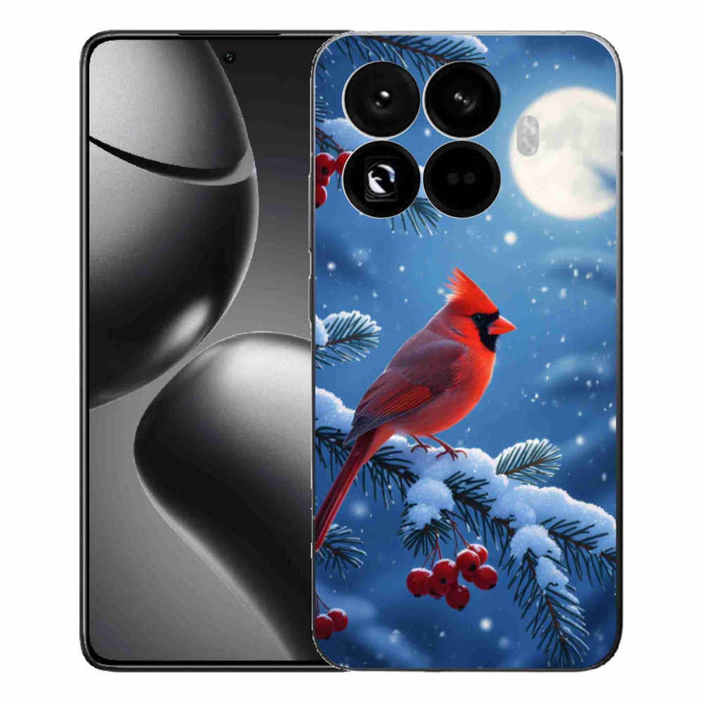 Gél borítás mmCase a Xiaomi 15T Pro számára - kardinálpiros színű