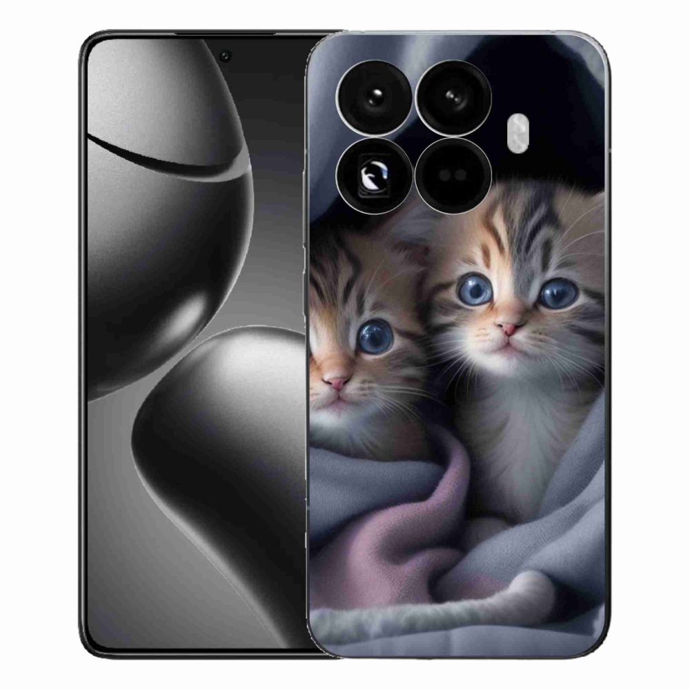 Gél borítás mmCase a Xiaomi 15T Pro számára - cat duo 2