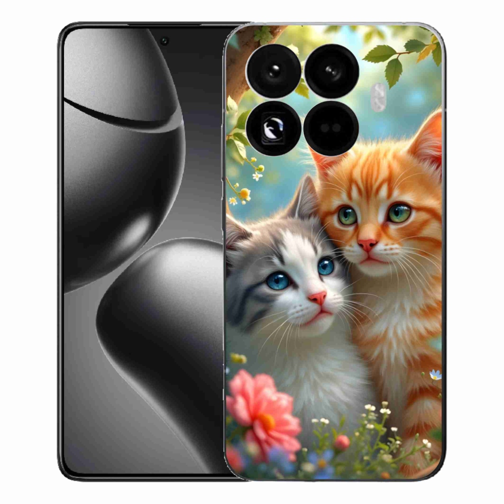Gél borítás mmCase a Xiaomi 15T Pro számára - macska szeretet 2
