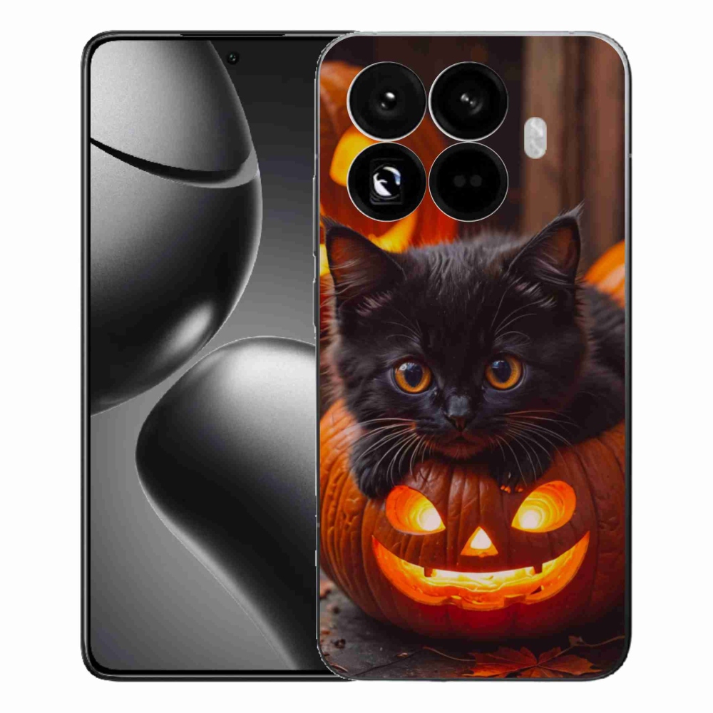 Gél borítás mmCase a Xiaomi 15T Pro számára - cica és tök