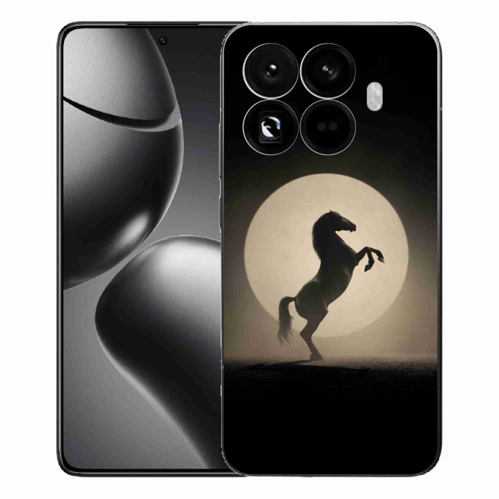 Gél borítás mmCase a Xiaomi 15T Pro számára - ló sziluettben