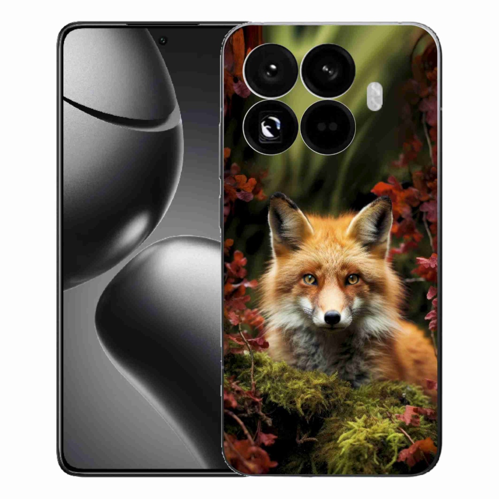 Gél borítás mmCase a Xiaomi 15T Pro számára - róka az erdőben