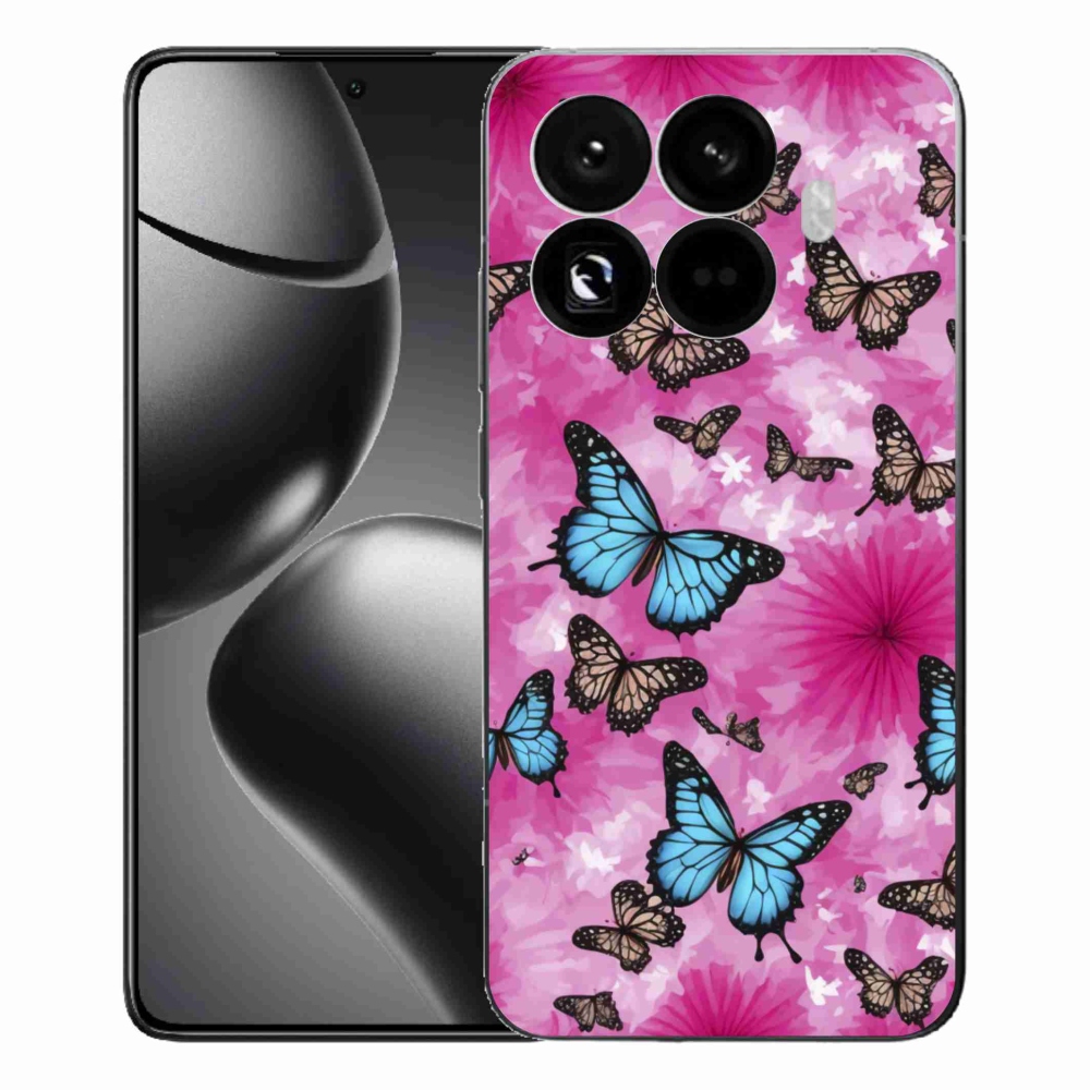 Gél borítás mmCase a Xiaomi 15T Pro számára - pillangókert