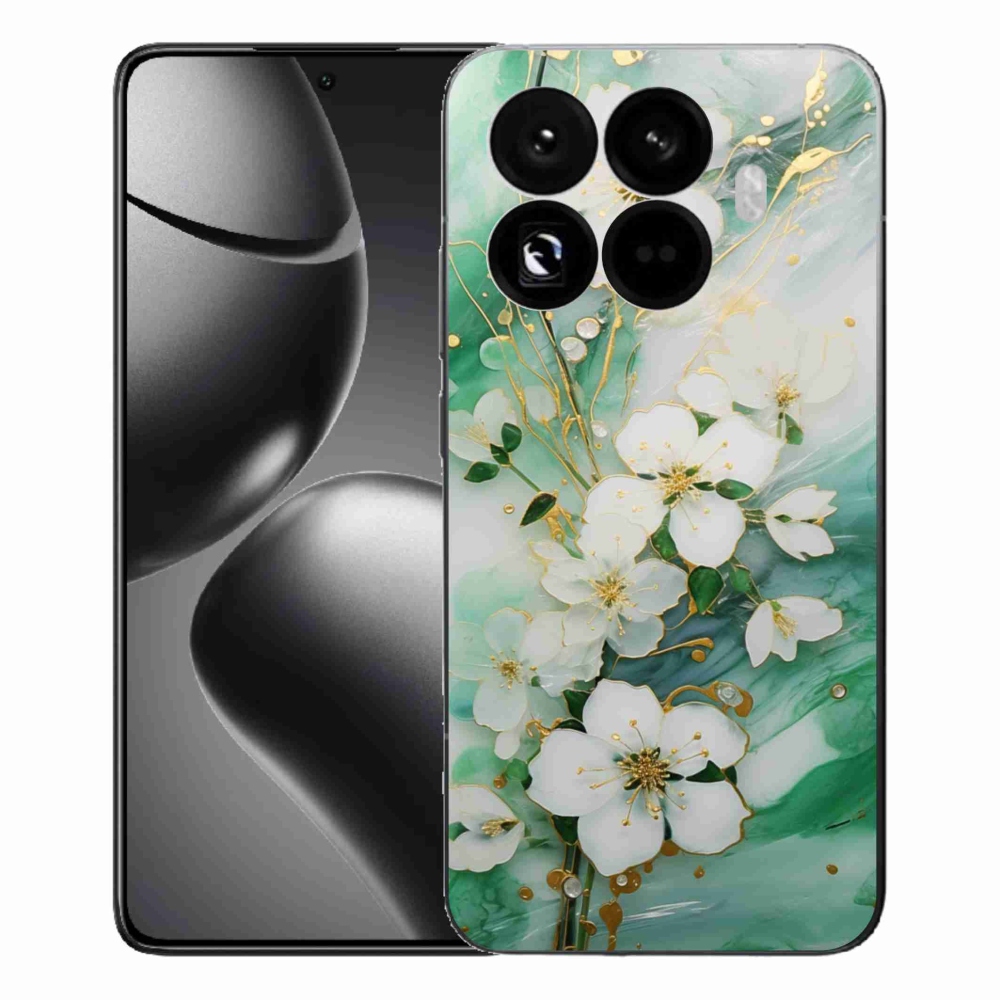 Gél borító mmCase a Xiaomi 15T Pro számára - finom virágok