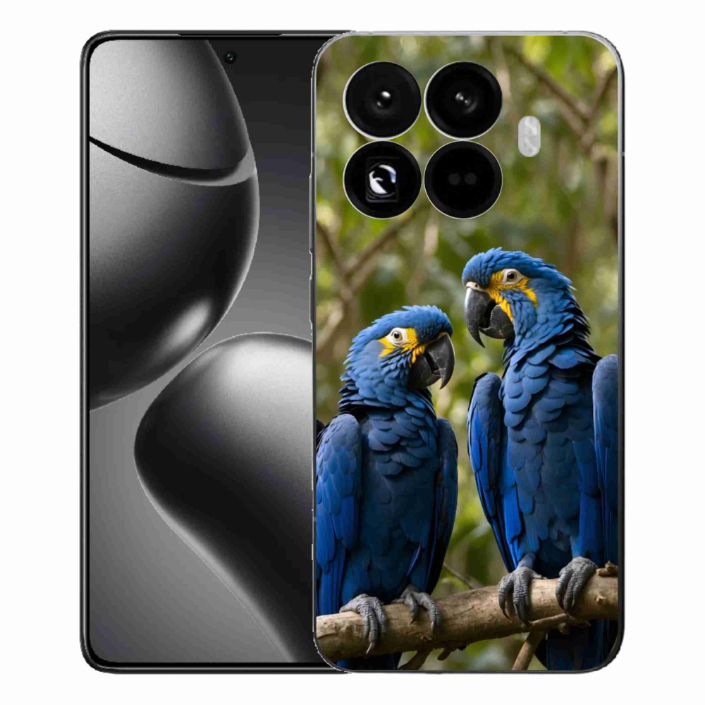 Gél borítás mmCase a Xiaomi 15T Pro számára - papagáj duó