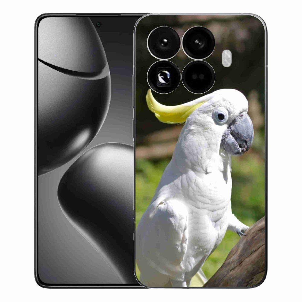 Gél borítás mmCase a Xiaomi 15T Pro számára - papagáj kakadu 2