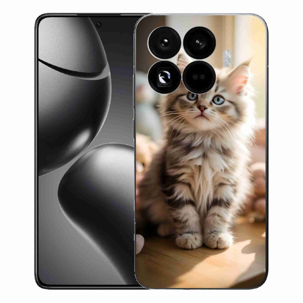 Gél borítás mmCase a Xiaomi 15T Pro számára - aranyos cica 10