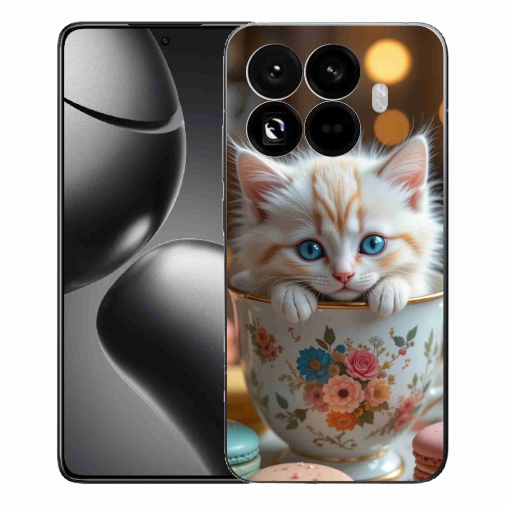 Gél borítás mmCase a Xiaomi 15T Pro számára - aranyos cica 6