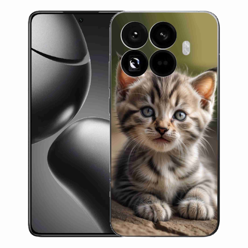 Gél borítás mmCase a Xiaomi 15T Pro számára - aranyos cica 9