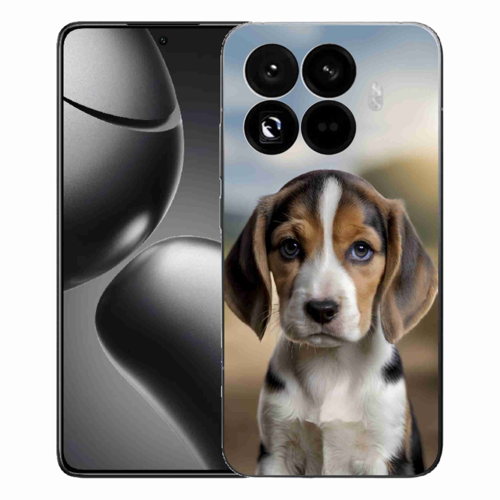 Gél borító mmCase a Xiaomi 15T Pro számára - aranyos beagle