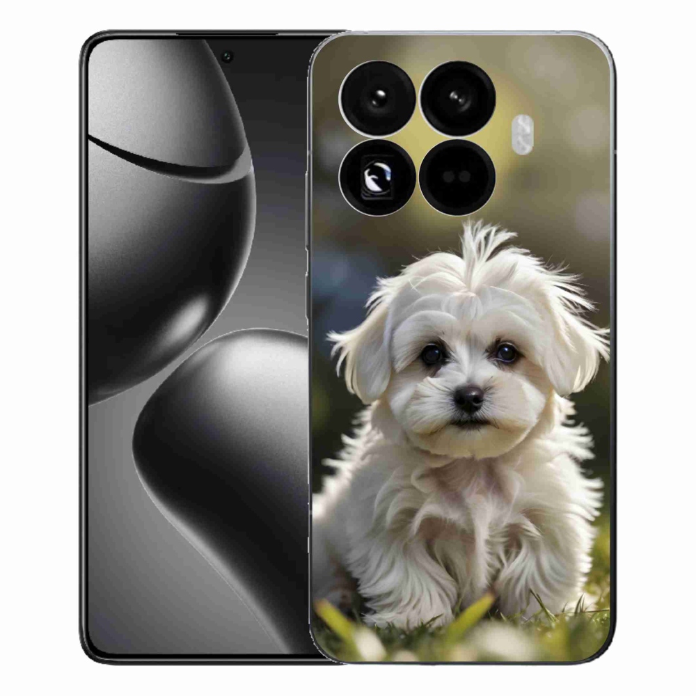 Gél borítás mmCase a Xiaomi 15T Pro számára - aranyos máltai kutya