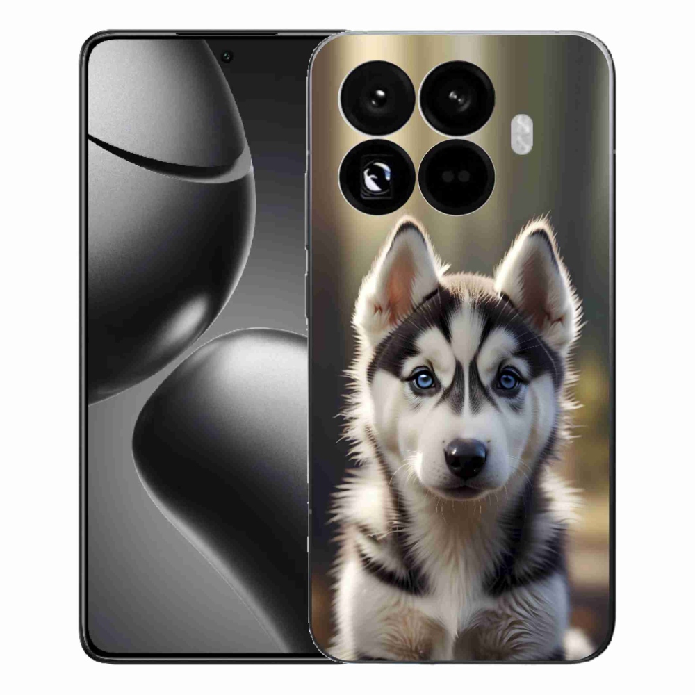 Gél borítás mmCase a Xiaomi 15T Pro számára - aranyos szibériai husky